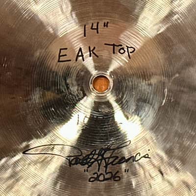 14" Cymbal Craftsman EAK Style Hi-Hat Cymbal Pair 1048g/1298g *Video Demo* image 5