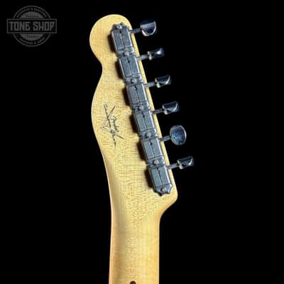 Used 2025 Fender Custom Shop 1954 Tele White Blonde NOS /Case TSU24173 image 9
