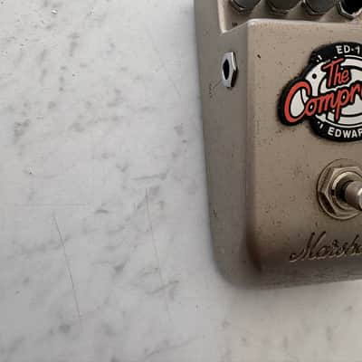 Marshall ED-1 Edward Compressor Pedal 2010s - Silver image 3
