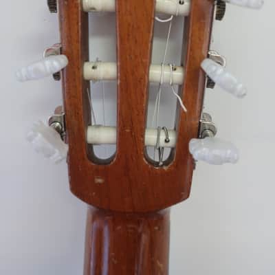 Vintage 1960s Giannini GN 65 Classical Guitar Cedar Top Guitar Brazilian Rosewood Beautiful Lush Tones image 14