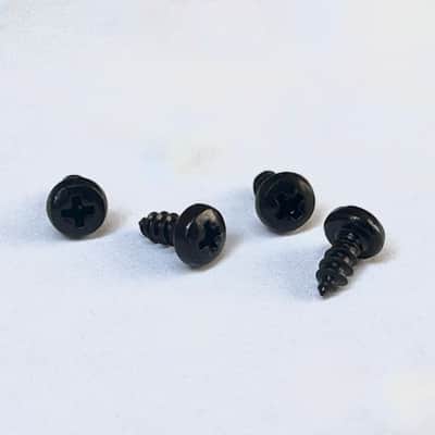 Roland Boss Pedal Replacement Black Pan Head Bottom Plate Screws - Set of 4 Toyattack's eBay Store image 2