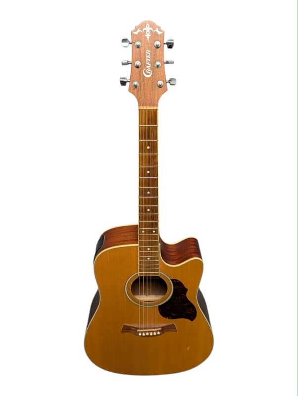 Crafter DE6/N Electro Acoustic Guitar - Natural image 1