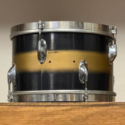 1940's WFL 11" Black & Gold Zephyr Lug Tom 7"x11" image 5