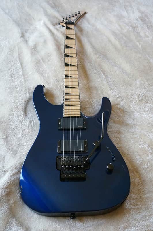Jackson DK2M DK2 Dinky MIJ Blue Japan Electric Guitar EMG Maple Floyd Rose image 1