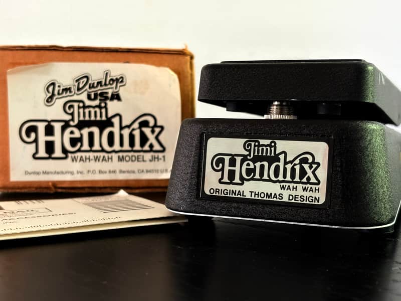 Dunlop Jimi Hendrix Wah - Vintage restomod 2026 - Black image 1