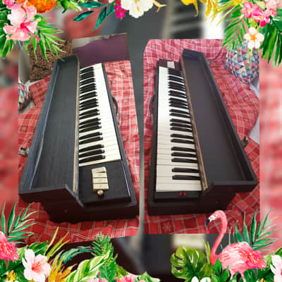 Elka "Piano 88" vintage transistor organ synth Italy image 2