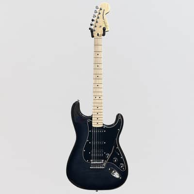 Fender Squier Affinity Series Stratocaster FMT HSS Electric Guitar - Black Burst image 8
