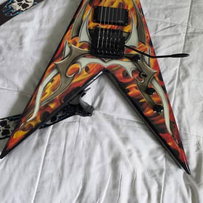 BC Rich KKVFG2 Kerry King Tribal Fire Kahler EMG image 2