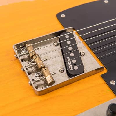Vintage V52 ICON Electric Guitar - Distressed Butterscotch image 5