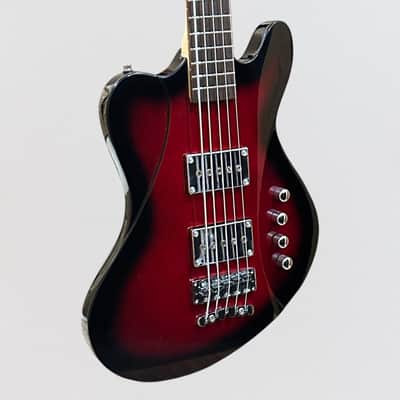 Warwick RockBass Idolmaker 5-string Electric Bass Guitar - Burgundy Blackburst image 2