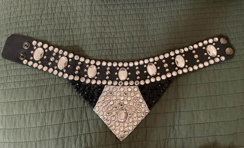 KISS Peter Criss CHOKER - Psycho Circus/Farewell Tour Stage Costume Piece image 1
