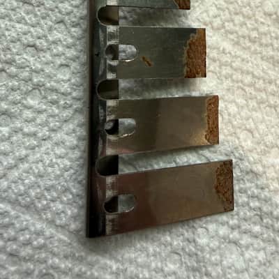 Fender Mustang Bass String Mute 60s 70s 1960s - Chrome image 3