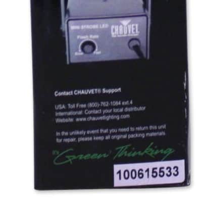 Chauvet DJ MINI Strobe LED FX Light with Variable Speed (replaces CH-730) image 17