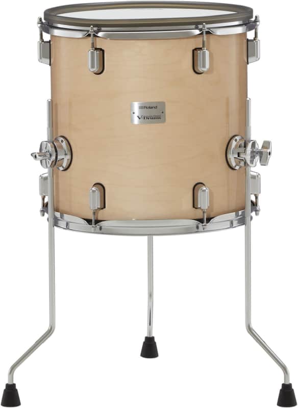 Roland PDA140F 14 V-Drums Floor Tom Pad with Wood Shell - Gloss Cherry image 1