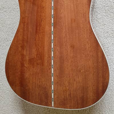 Fender Paramount PD-220E Dreadnought Acoustic Electric Guitar, 3-Color Vintage Sunburst, Hard Shell Case image 8