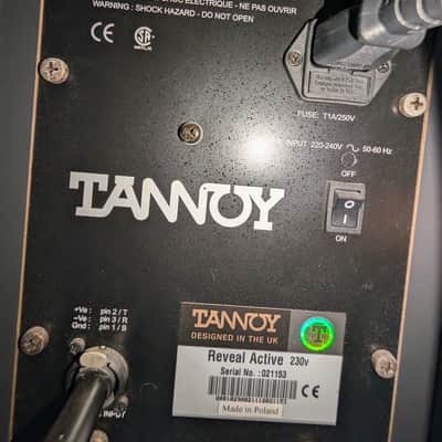 Tannoy Tannoy Reveal Active Studio Monitors 2002/2003 image 4