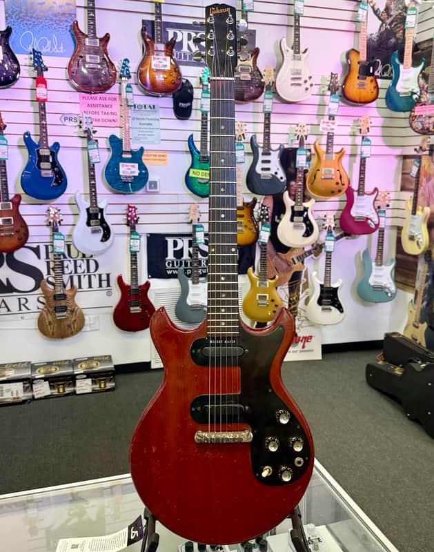 Gibson 1965 Melody Maker Vintage Electric, Cherry with Gig Bag - Pre Owned