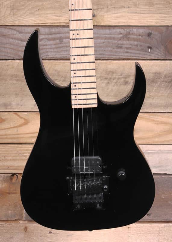 BC Rich Gunslinger II Prophecy Electric Guitar Black image 1