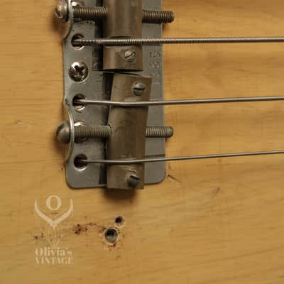 original 1953 Fender Precision Bass Blonde Bild 10