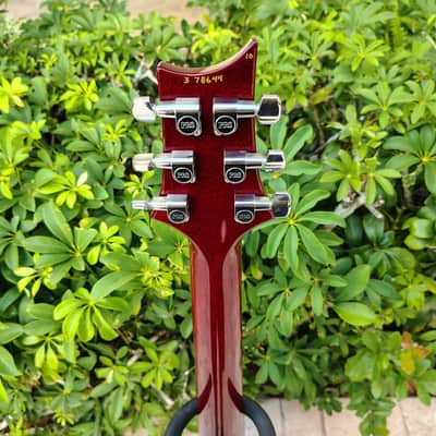 PRS Singlecut Trem 10 Top Birds Black Cherry Pre-Lawsuit Model *UNPLAYED* 2003 image 15