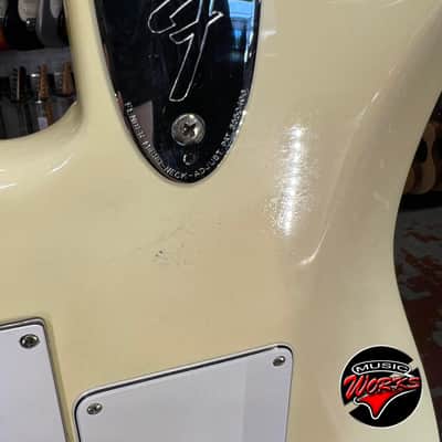 Fender 1982 American Stratocaster White + Emg Dg20 Dav ID Gilmour Set True Vintage image 12