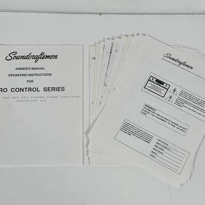 Soundcraftsmen A280 Pro MOSFET Stereo Power Amplifier Prototype 001 image 9