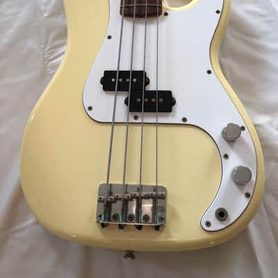 1987 Fender Squier Precision Bass 32" Medium Scale PBM Made in Japan w/New Gig Bag image 2