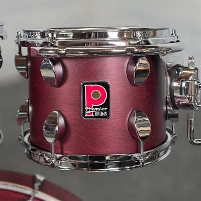 Used Premier Elite 4pc Drum Set Rosewood Satin - Very Good image 2