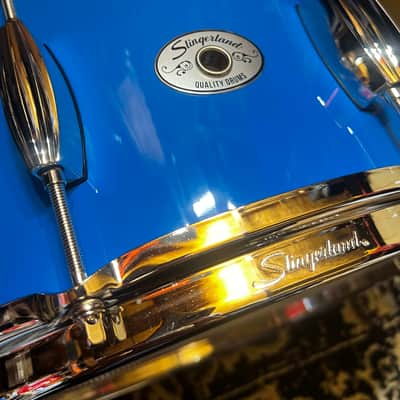 Slingerland 6.5" x 14" Studio King Snare Drum - Lunar Blue Lacquer image 2