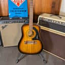 Framus 5/196 "Texan" Dreadnought Acoustic Guitar w/Case - Shaded Brown (1960's)
