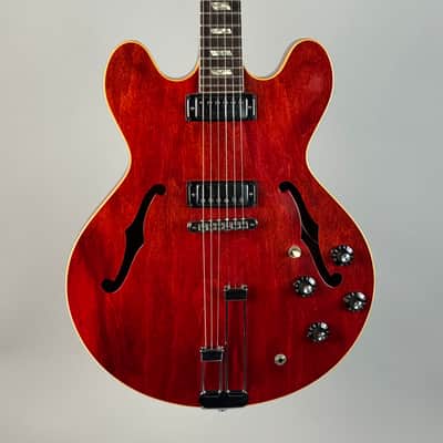 1968 Epiphone Riviera Cherry (Changed Tuners) image 4