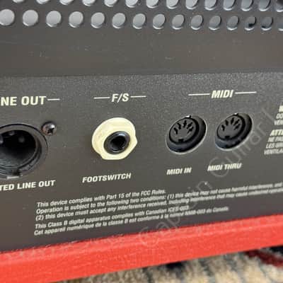 2008 Marshall - JVM 205 HRB - Limited Edition Red Baketweave - ID 6067 image 16