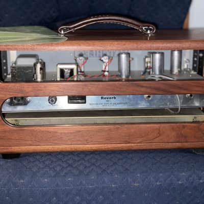 Matchless RV-1 Reverb / Preamp Tube Unit 1993 | *RARE* Wood Trim/ Blue Light + Free Shipping! image 3