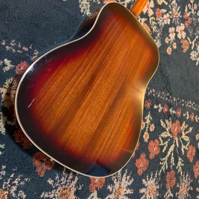 Ibanez SGE220VS Stage Series Dreadnought Acoustic/Electric Guitar 2010s - Vintage Sunburst image 14