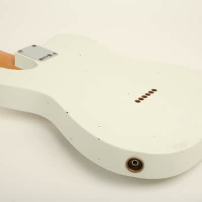 Fender Custom Shop 1960 Telecaster HH Journeyman Relic Olympic White R147460 image 9