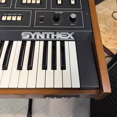 Elka Synthex 1980s - Black image 8