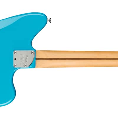 Fender American Professional II Jazzmaster Left-Hand - Maple Fingerboard, Miami Blue image 6