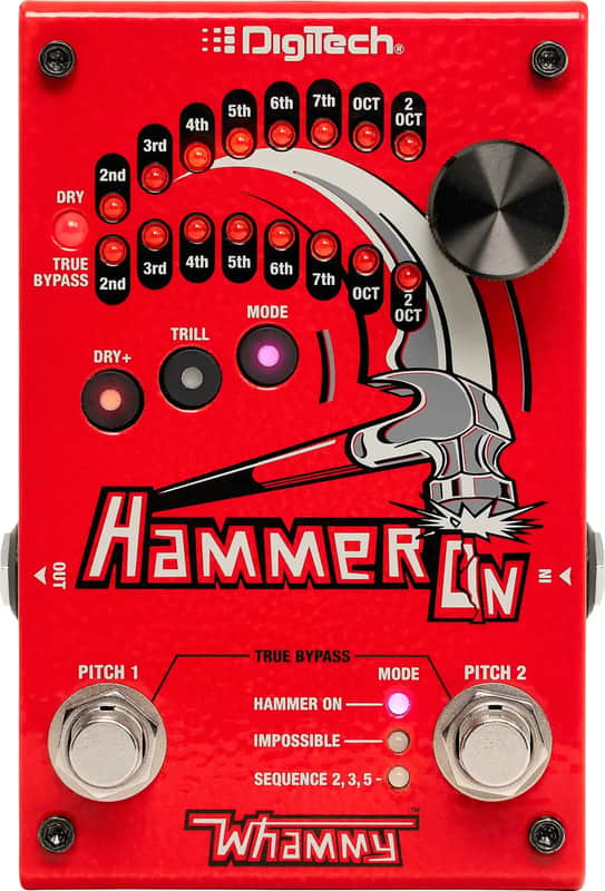 DigiTech HammerOn Pitch Shifter Effects Pedal image 1