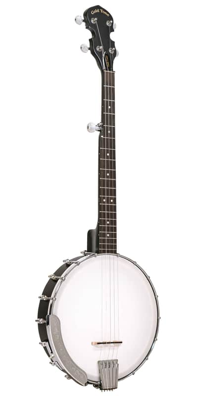 Gold Tone CC-50TR Short Scale Cripple Creek Maple Neck Travel Banjo with Gig Bag image 1