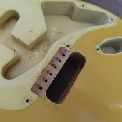 FENDER STRATOCASTER 1978 OLYMPIC WHITE 3 BOLT BODY WORK PROJECT image 11