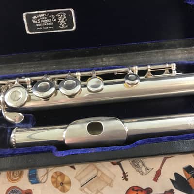 Haynes Professional Plateau Flute August 28th 1946 - Solid Silver image 4