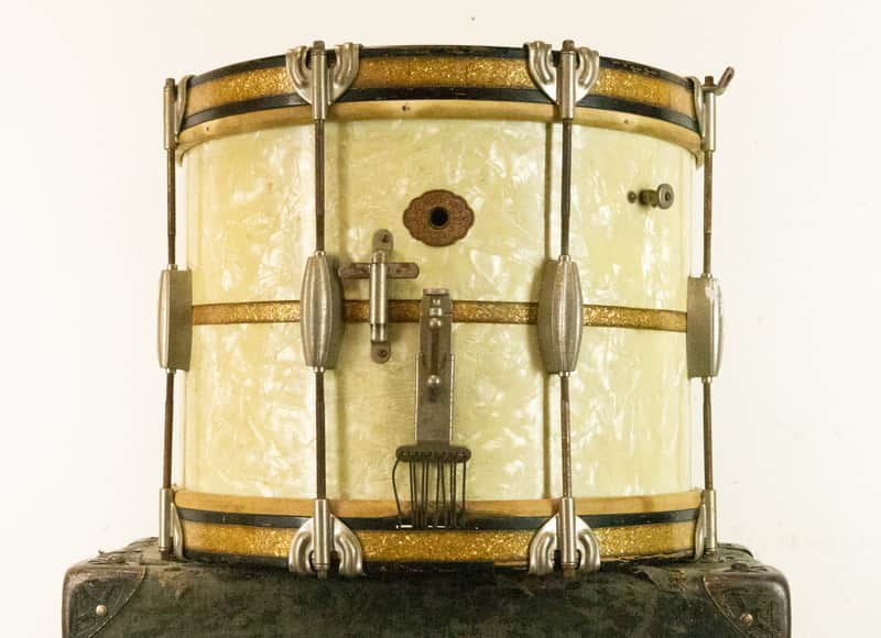 1940s Slingerland 10x14 Radio King Parade Drum image 1