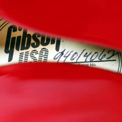 Gibson Chet Atkins Tennessean 1994 - Wine Red image 16
