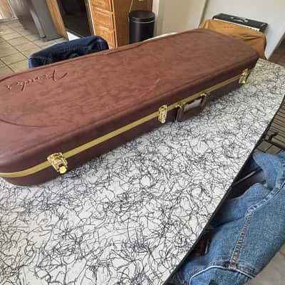 Fender Jazzmaster Jaguar Eyeglass Case 2025 - Brown image 3