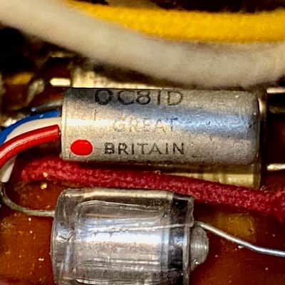 Prototype - Isle Of Tone Luxe 64 Fuzz #4 with Mullard OC81D Red Dot transistor image 13