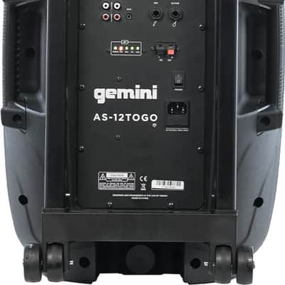 Gemini AS-12TOGO: PORTABLE POWERED BLUETOOTH SPEAKER image 5