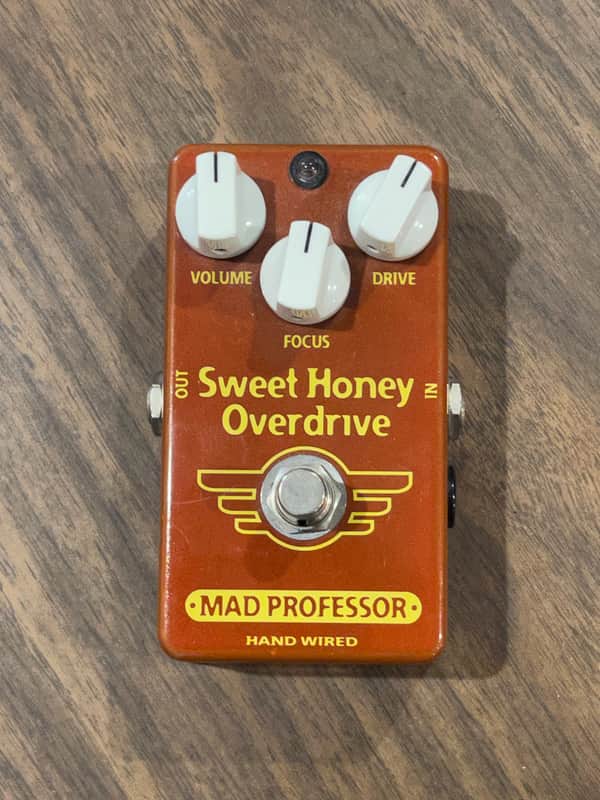 希少MAD PROFESSOR Sweet Honey Overdrive HW Sweet Honey Overdrive Pedal | Mad Professor Amplification