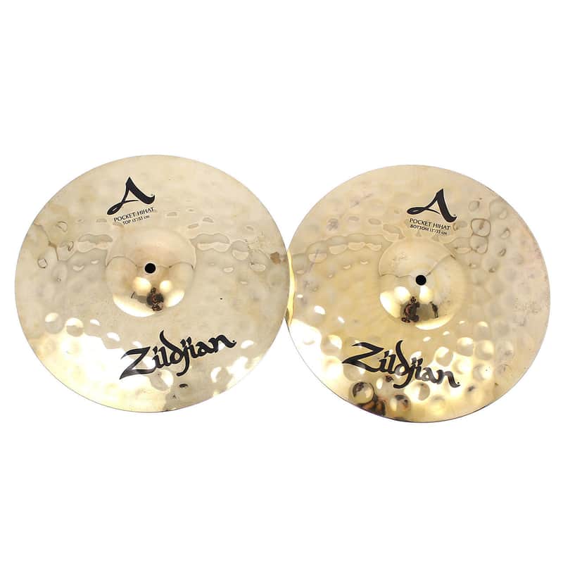 Zildjian 13" A Series Pocket Hi-Hat Cymbals (Pair) image 1