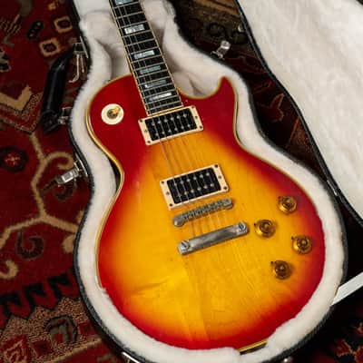 Circa 1971 Gibson Les Paul Custom Cherry Sunburst w/HSC image 10