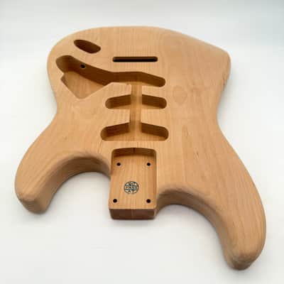 HooDoo Stratocaster Body Alder 2-Piece Unfinished Light hsb6497 image 4